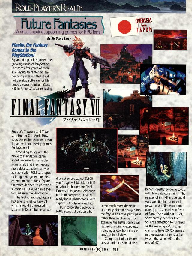 Final Fantasy VII (PS1) Review - Never Ending Realm